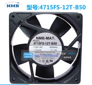NMB 4715FS-12T-B50 12038 115V 12 cm reverse leaf AC cabinet fan - Picture 1 of 5