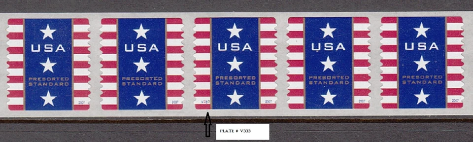 USA PNC SC# 4157-10c. BANNER PRESORTED SELF ADHESIVE- SPACE PL# V333 - MNH  - Image 1 of 1