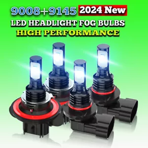 Kit combinado de bombillas LED altas/bajas + antiniebla para Ford F150 2004-2014 6000K 3570 - Imagen 1 de 24