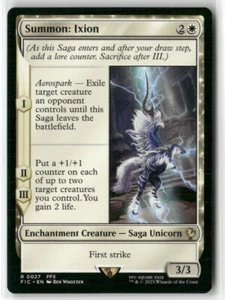 Summon: Ixion 27 NM MTG FINAL FANTASY Commander Magic - Picture 1 of 2