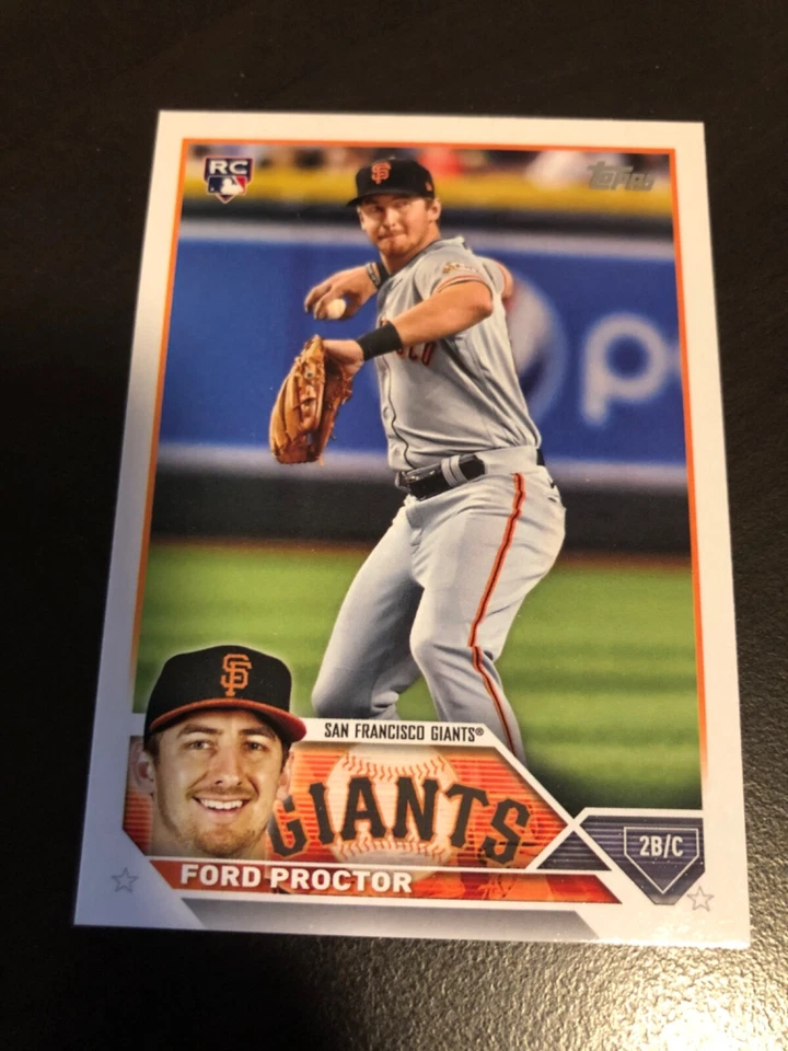 2023 Topps Series 2 - #472 Ford Proctor (RC) - Image 1 of 1