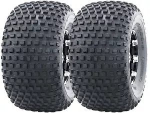 DOS (2) neumáticos nuevos Deestone D929 - 25x12,00-9 2512009 25 12,00 9 KNOBBY DS7325 - Imagen 1 de 1