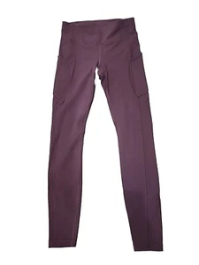 Leggings Lululemon Speed Up apretados oscuros de adobe/marrón completos para mujer 4 - Imagen 1 de 8