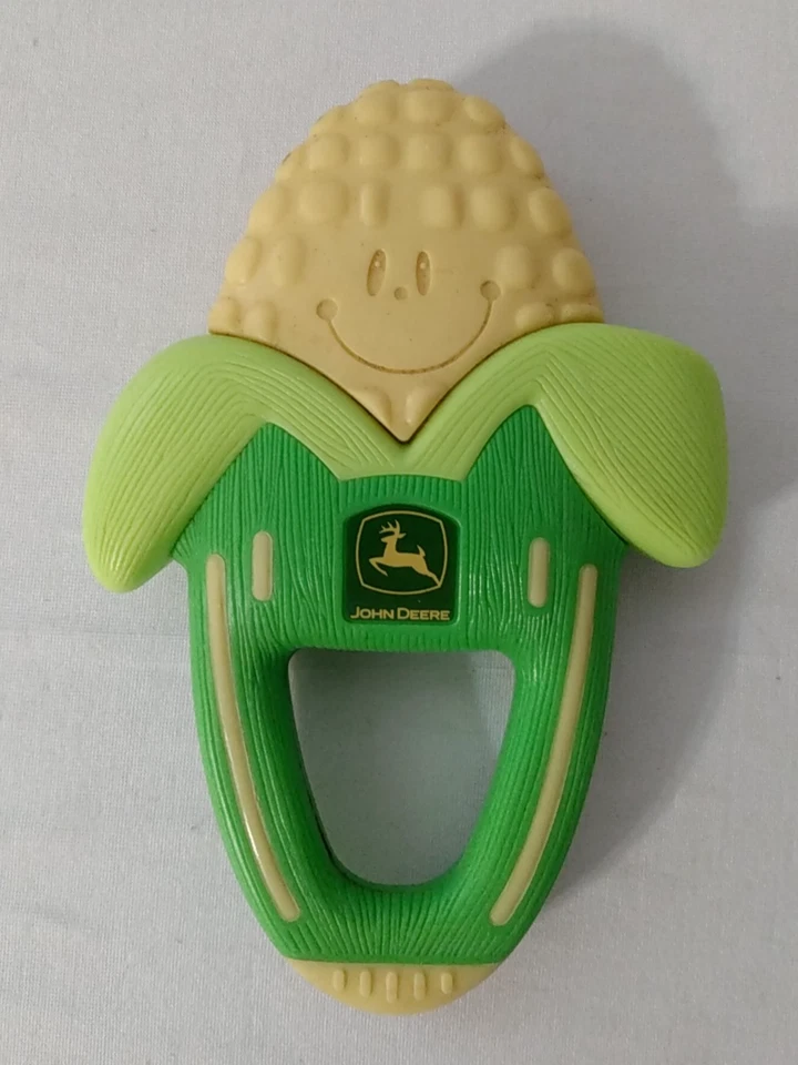 Massaging Corn Cob Teether Learning Curve 2006 John Deere baby toy - Image 1 of 4