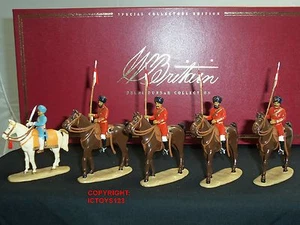 BRITAINS 40167 MAHARAJAH OF PATIALA + LANCERS DELHI DURBAR METAL TOY SOLDIER SET - Picture 1 of 1