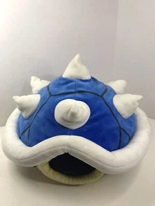 Nintendo Super Mario Kart Blue Turtle Shell Pillow Plush Mocchi Mocchi Tomy (C2) - Picture 1 of 14