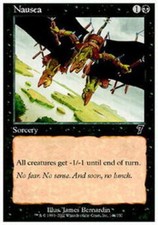 Nausea X4 (7th Edition) MTG (NM) *CCGHouse* Magic