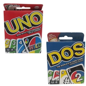 Mattel Games UNO Classic & Uno DOS Family Card Games - Picture 1 of 1