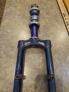 Vintage 84 Bianchi Grizzly Fork .833 w/Nikyo headset - Picture 1 of 4