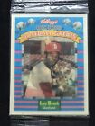 1991 Kelloggs Baseball Greats 3-D - Lou Brock - Cardinals Hofer - Sealed Nm