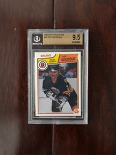 1983 84 OPC Ray Bourque #45 BGS 9.5 9.5 9.5 9 BOSTON BRUINS Hockey Hall Of Fame