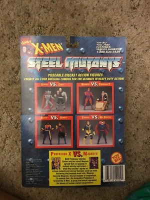 Marvel Toys Die Cast Professor X VS. Magneto - Marvel Comics X-Men Steel Mutants - Image 1 of 2