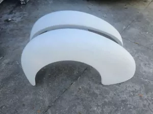 For 1940-46 Chevrolet GMC 1/2 & 3/4 Ton Pickup Truck Fiberglass Rear Fender Set - Picture 1 of 7