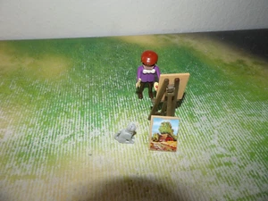 Playmobil 5404 Strassenmaler Rosa Serie Nostalgie Puppenhaus - Picture 1 of 1