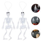  6 Pcs Haunted House Prop Halloween Skeletons Human Toy Decor Accessories