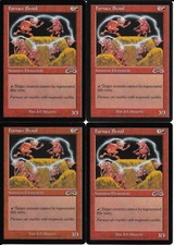 MTG: FURNACE BROOD Exodus COMMON; played, Excellent condition x4