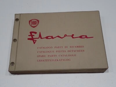 LANCIA FLAVIA BERLINA COUPE' SPORT CONVERTIBILE CATALOGO PARTI DI RICAMBIO (S) - Immagine 1 di 4