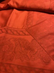 Yves Delorme “ Beautiful Red Bordered ” Duvet Cover 260X220 Cm