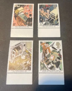 Stamps UK Royal Mail St John Ambulance Centenary 1987 - Picture 1 of 2