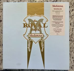 CD LIKE NEW! VHS Sealed! Poster & Postcards: MADONNA THE ROYAL BOX - Picture 1 of 21