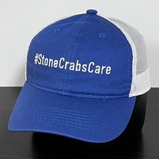 Charlotte Stone Crabs Hat Cap Adjustable Mesh Back Stone Crabs Care Minor League