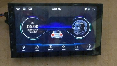 STEREO ANDROID 7 POLLICI AUTORADIO 2 DIN BT GPS WIFI TABLET NAV 11 4GB 32ROM - Immagine 1 di 4