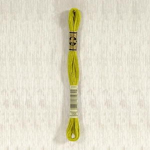 DMC Stranded Cotton - 166 - Medium Light Moss Green - Picture 1 of 1