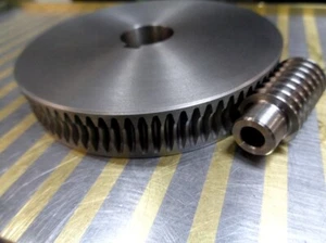 Schneckenrad + Hohlschnecke Modul 1 Zähne 90 - Bild 1 von 2