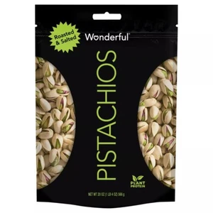 Wonderful Pistachios Roasted & Salted - 20oz - Picture 1 of 5