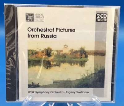 ORCHESTRAL PICTURES FROM RUSSIA 2 CD Set USSR Symphony Orchestra Sveltlanov NEW - Image 1 of 2