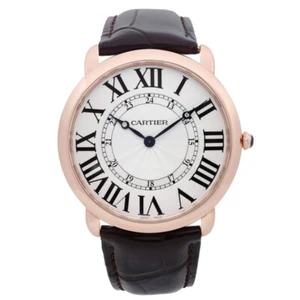 Reloj Cartier Ronde Louis 42 mm W6801004 oro rosa 18 quilates para hombre - Imagen 1 de 1