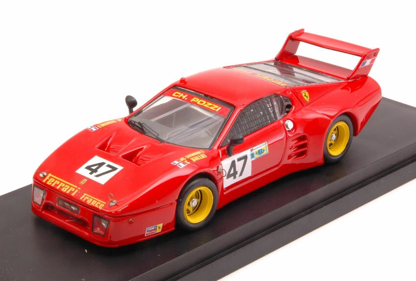 Ferrari 512 Bb #47 5th (1st.class) Lm 1981 Andruet / Ballot Lena / Regout 1:43 - Immagine 1 di 1