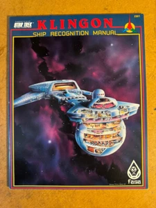 Klingonisches Schiffserkennungshandbuch von FASA Star Trek Das Rollenspiel - Bild 1 von 4