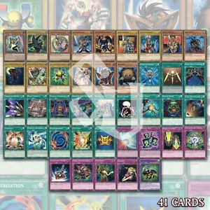 YUGI's POWERFUL Deck from BATTLE CITY 41 CARDS | RED DARK MAGICIAN + GIRL YuGiOh - Picture 1 of 1