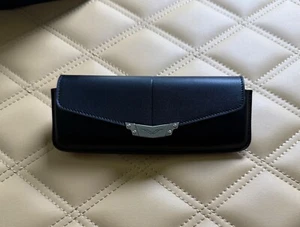 VERTU Signature S Horizontal Black Calf Leather Case with Metal Hardware - Photo 1 sur 4