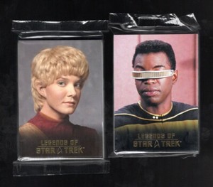 2015 RITTENHOUSE LEGENDS OF STAR TREK EXPANSION SET 36 CARDS 0974/1701