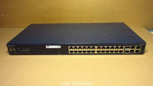 NETGEAR FS728TS 24-Ports10/100Mbps Ports + 1000Mbps Uplinks 2x SFP Smart Switch - Picture 1 of 2