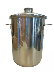 WMF Kochtopf mit Einsatz Spargel Pasta Nudel Edelstahl Korbeinsatz silber - Bild 1 von 6