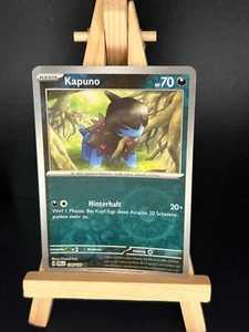Kapuno 138/193 Reverse Holo Pokemon Karte TCG aus Entwicklungen in Paldea - Bild 1 von 2