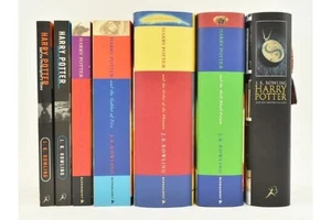 ROWLING, J. K. COLLECTION OF SEVEN HARRY POTTER BOOKS INCL. THREE FIRST EDITIONS - Picture 1 of 5