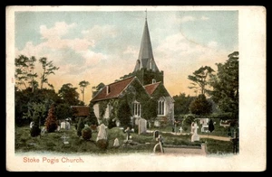 Postcard Stoke Pogis Church - Picture 1 of 2