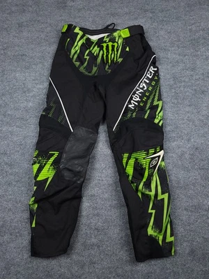 Calça Monster O'Neal Dietrich Signature masculina 32 preta corrida de motocross - Imagem 1 de 4