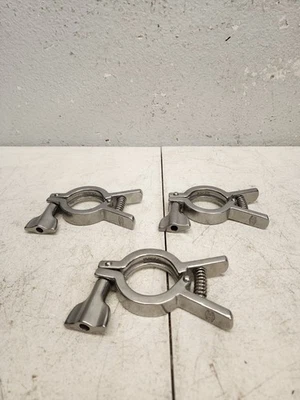 (3) Abrazadera de compresión de acero inoxidable 13MHHM-Q100150 Dixon Válvula 304 1" 1-1/2" NUEVO EN CAJA Foto 1 de 4