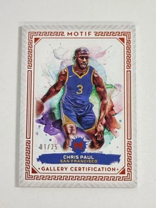 2023 24 TOPPS MOTIF BASKETBALL CHRIS PAUL CADMIUM ORANGE 01/25 EO1 - Picture 1 of 2