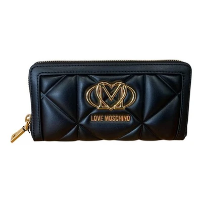LOVE MOSCHINO PORTAFOGLI DONNA Con 2 DIVISORI CHIUSO da ZIP 8 CARD CREDIT JC5644 - Imagen 1 de 4