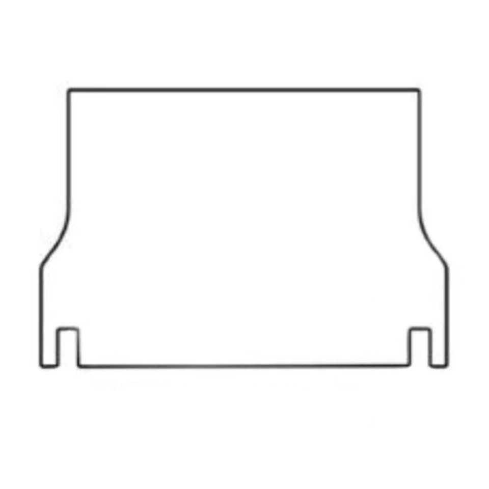 Cubierta de alfombrilla de maletero 1 pieza para Ford Pinto Runabout 1971-1980 2 puertas hatchback negro Foto 1 de 4