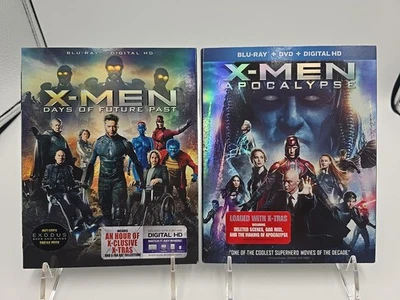 X-MEN- Days Of Future Past & Apocalypse- Blu-ray +DVD + Digital HD- With Xtras! - Image 1 of 2