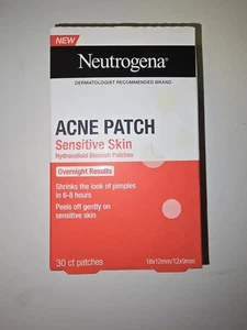 3 X NEUTROGENA HYDROKOLLOID UNREINHEITEN EMPFINDLICHE HAUT AKNE PFLASTER - 30 X 3 STÜCK + 90 - Bild 1 von 1