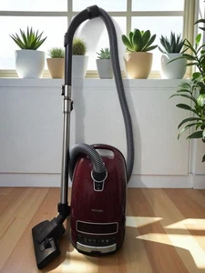 Miele Complete C3 Pure Red PowerLine Bagged Cylinder Vacuum Cleaner - Black(62) - Picture 1 of 12