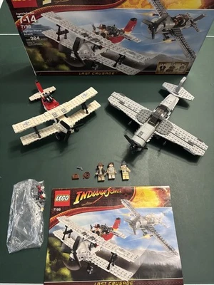 LEGO Indiana Jones: Fighter Plane Attack 7198 100% completo con manual y caja Foto 1 de 4